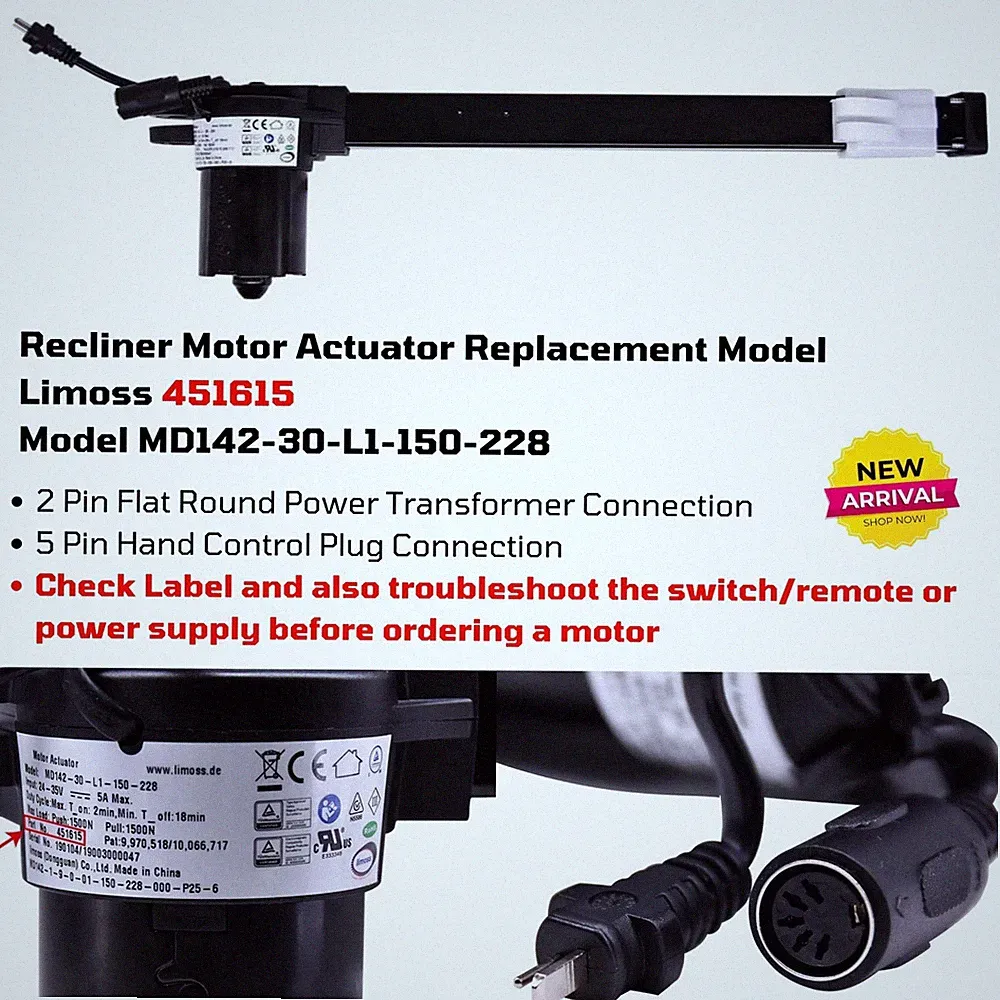Power Recliner Lift Chairs Motor Actuator Replacement Electric Sofa Love Seat
